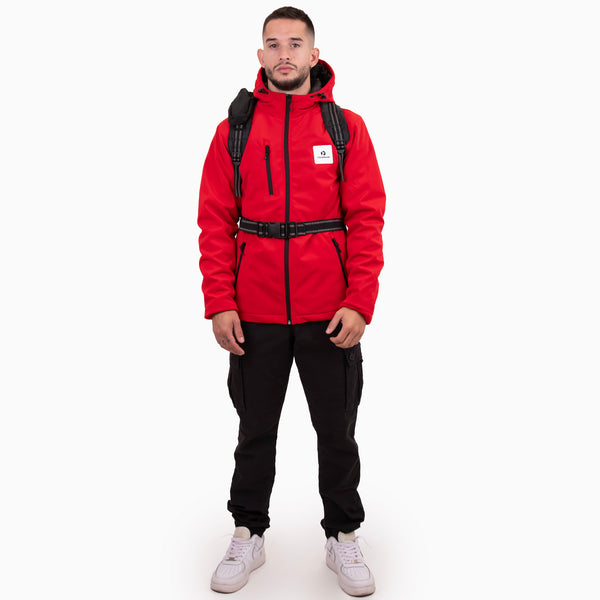 OVERCOMING JACKET RED