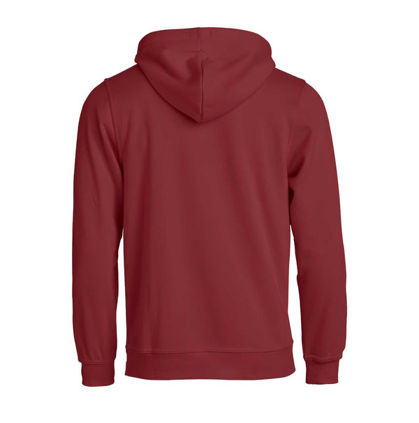 GEOMETRIC GARNET HOODIE