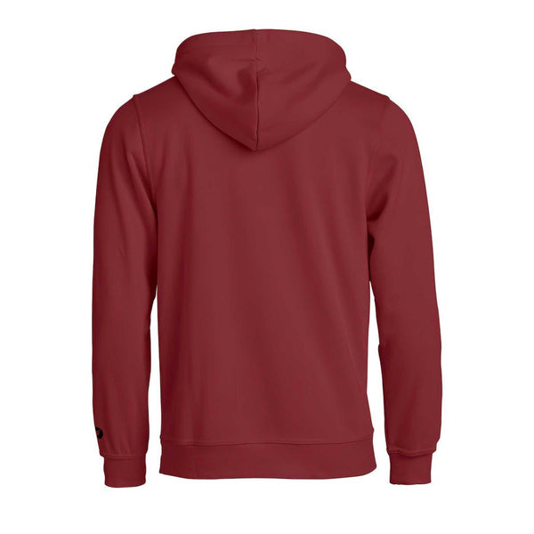 GEOMETRIC GARNET HOODIE